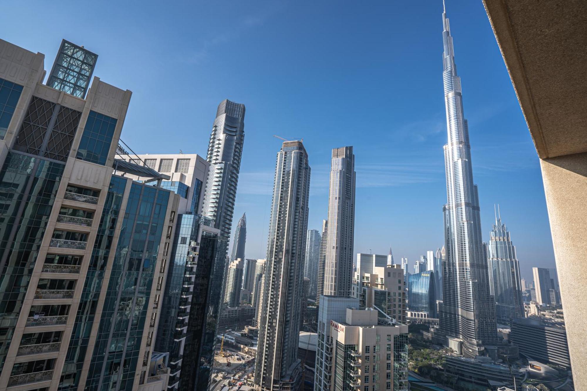 Apartment Bellavista - High Floor - 1br - 29 Boulevard - Full Burj Khalifa & Fountain View Dubai